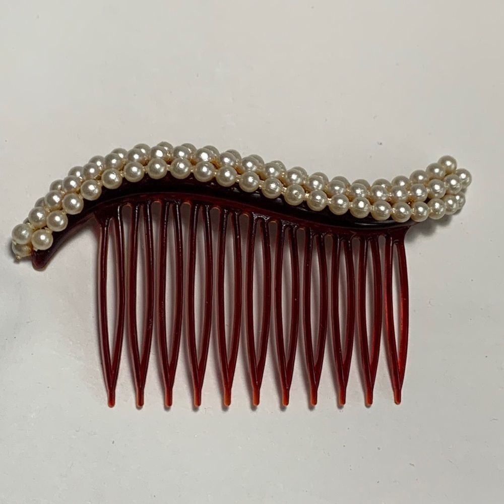 Made in USA Pearl Wave Hair Comb